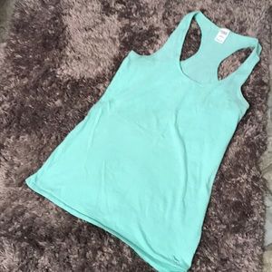 Mint green Victoria’s Secret PINK racetrack tank